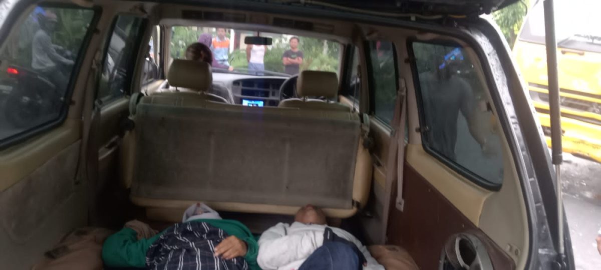 Telah Terjadi Laka Lantas Di Jalinsum ” Hinai ” Kab. Langkat “Naas”, Diduga Laka Lantas Tak Terelakan.