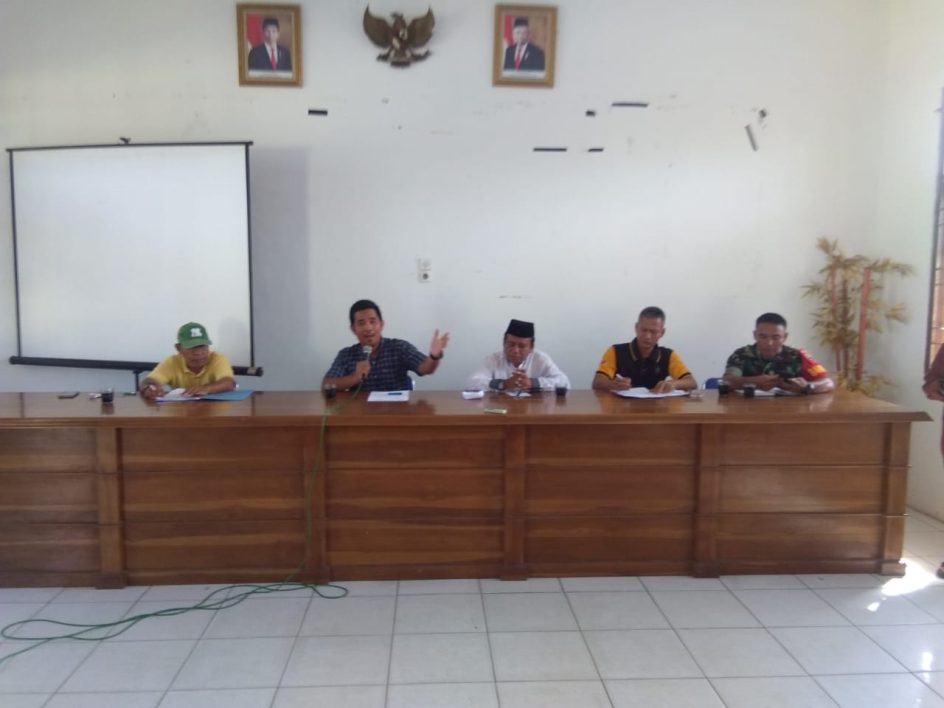 ” Rapat Pembahasan Draf Anggaran Pelaksanaan HUT RI KE – 78 di Kec.Tanjung Pura Kab. Langkat, Sumatera Utara “.