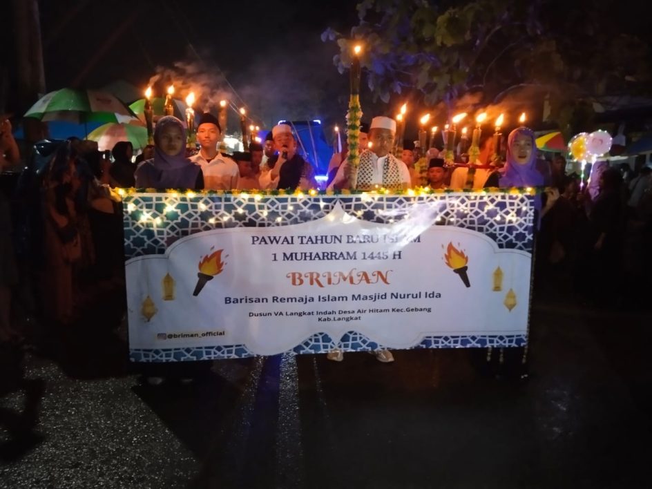 Kegiatan Festival Pawai Obor Kreatif Patuah ke-5 Dan Sekaligus Milad ke-6 Tahun 2023.Di Kota Tanjung Pura,Kab.Langkat, Sumatera Utara.
