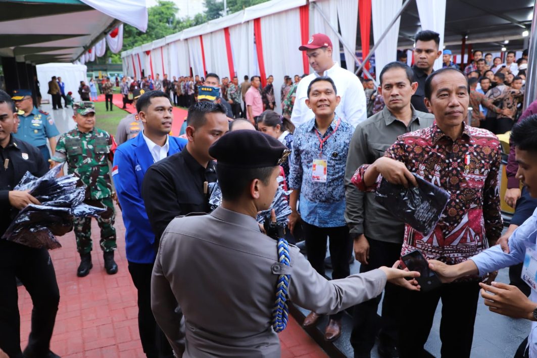 Pangdam I/BB Dampingi Rangkaian Kunker Presiden RI di Kota Medan