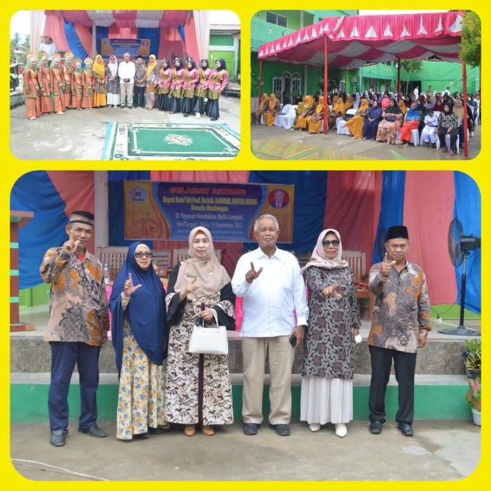 Kedatangan Dato Sri Prof. Dr. Ir. H. Djohar Arifin Husin Ke Yayasan Mulia Langkat Di Sambut Baik ” Dengan Menjalin Silahturahmi Akan Meluaskan Fikiran .