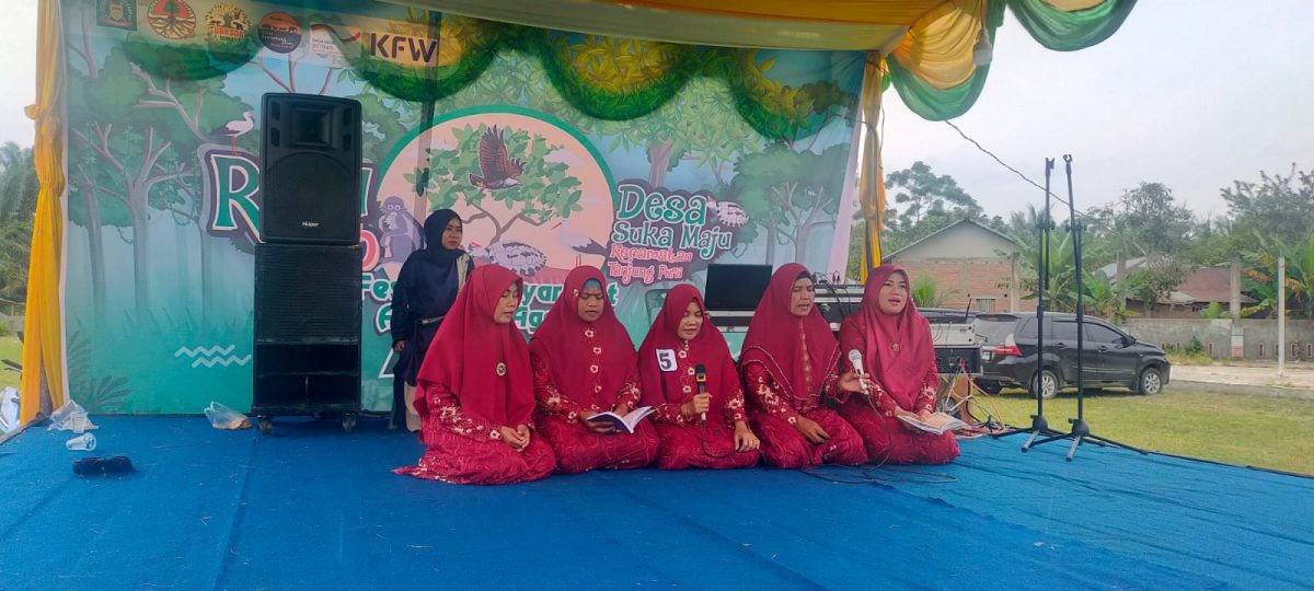 – Kegiatan Festival Masyarakat dan Agama Dilaksanakan Di Desa Suka Maju, Kec. Tanjung Pura, Berjalan Sukses –