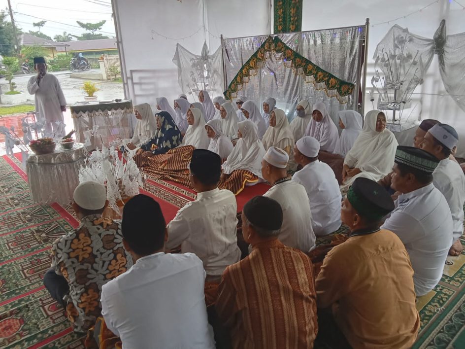Kegiatan Syukuran dan Tepung Tawar Calon Jama’ah Haji/Hajah 2024, Se – Kec. Tanjung Pura