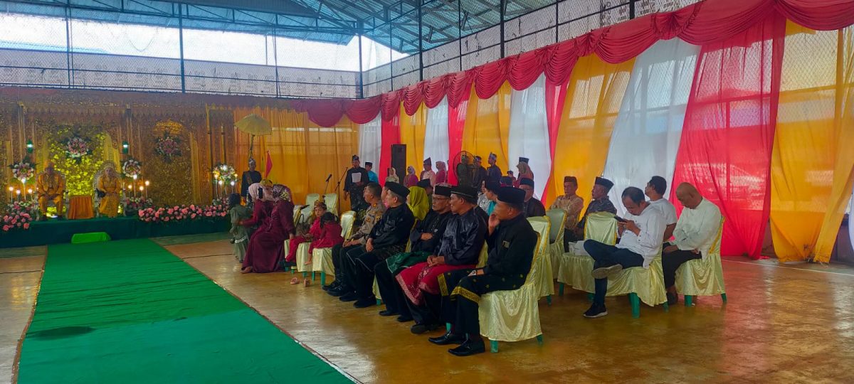 Kegiatan Polsek Tanjung Pura Memberi Pengamanan, Dalam Penobatan Sultan Langkat IV, Di Tanjung Pura