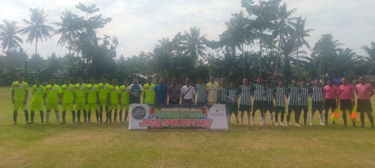 Pembukaan Turnamen Sepak Bola “PSTS Cup-2024” Di Desa Pematang Serai. Tanjung Pura