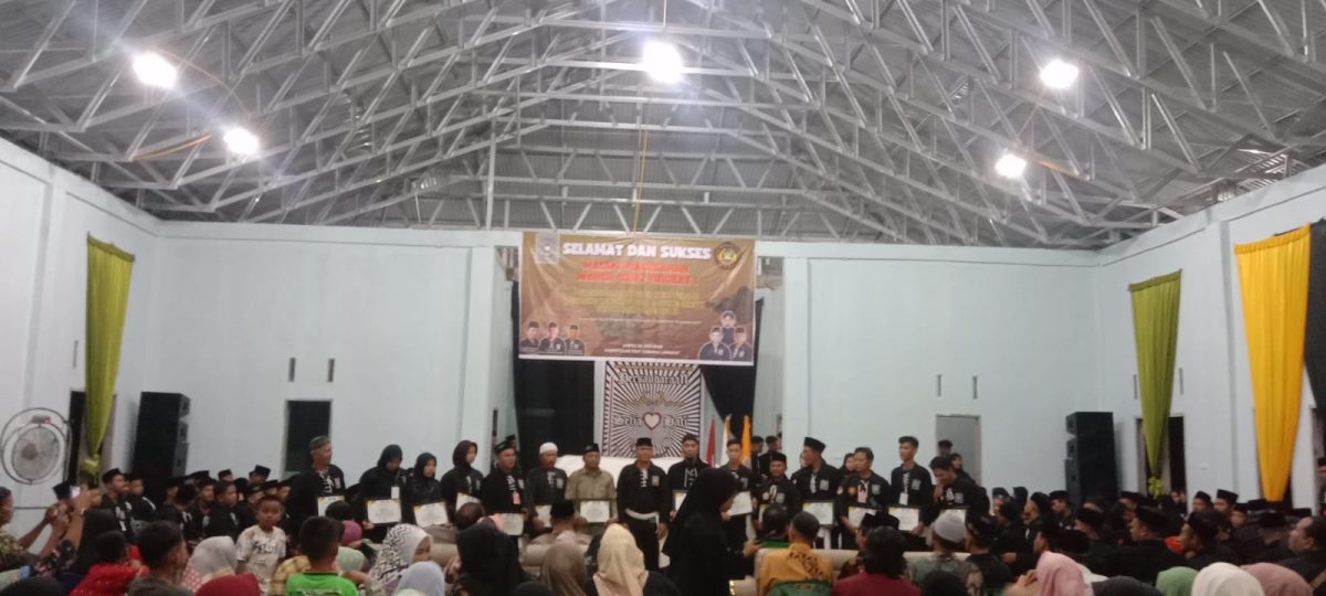 Pengesahan Warga Baru Tingkat Satu Persaudaraan “PSHT”, Cabang Langkat Dan Binjai 2024 Di Hinai Kiri, Secanggang.