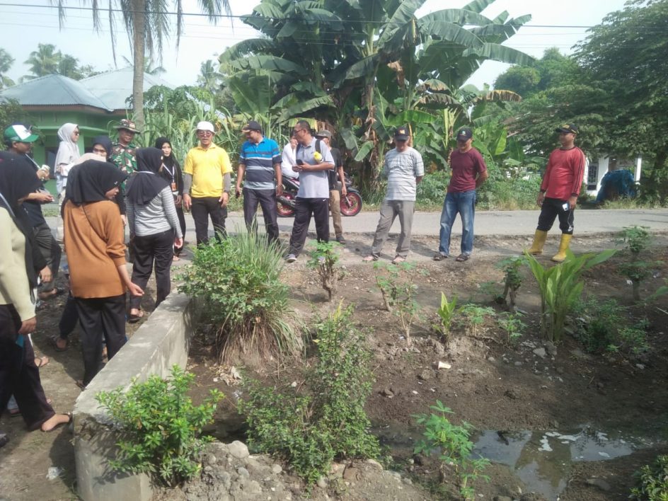 Kegiatan Aksi Bersih-bersih, Gotong Royong Antisipasi Penyebaran Penyakit Demam Berdarah, Disambut Baik Masyarakat KP Nangka Stabat.