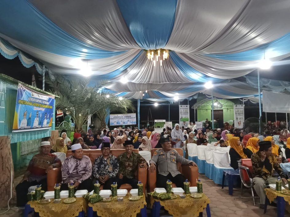 Penutupan MTQ Ke 57 Tahun 2024, di Dusun Mawar, Desa Teluk Bakung, Kec. Tanjung Pura, Kab. Langkat, Sumatera Utara.