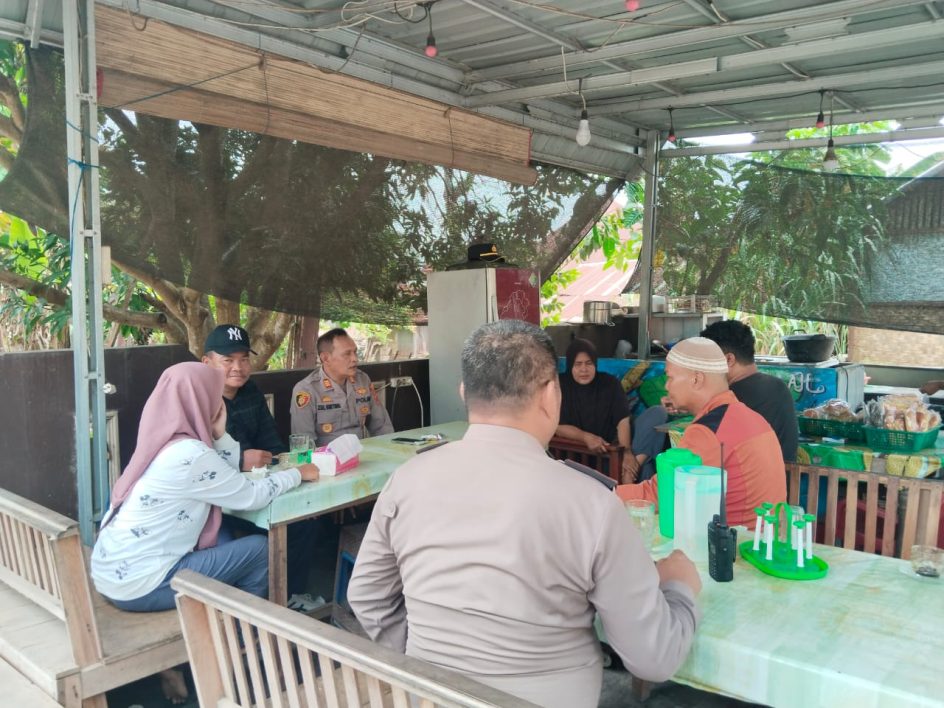 Kapolsek Tanjung Pura, Akp Zul Iskandar Ginting, Dalam Melaksanakan Kegiatan Cooling System Rangka Pemilu 2024 Mendatang, Disambut Baik Oleh Masyarakat.