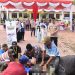 Kapolres Langkat Serahkan 12 Ekor Sapi dan 5 Ekor Kambing Hewan Kurban di Momen Idul Adha 1446 H