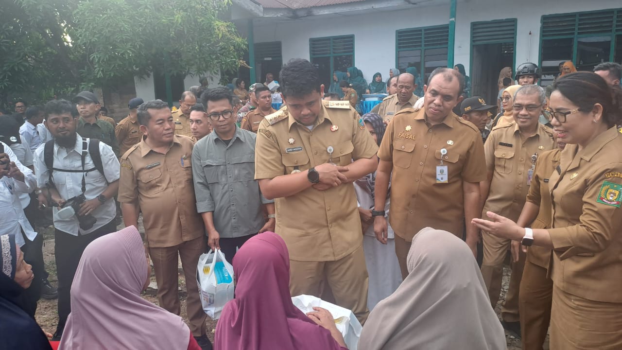 Kunjungan Gubsu Dan Rombongan Ke Pulau Kampai, Direspon Baik Oleh Masyarakat.