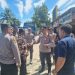 Kapolsek Tanjung Pura, IPTU Mimpin Ginting. S H. M H, Memberi Arahan, Atas Pemberangkatan Rombongan FKPPI dari Kecamatan Tanjung Pura Menuju GOR Stabat.